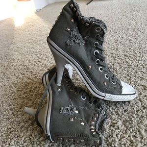ASH limited edition high heel sneakers